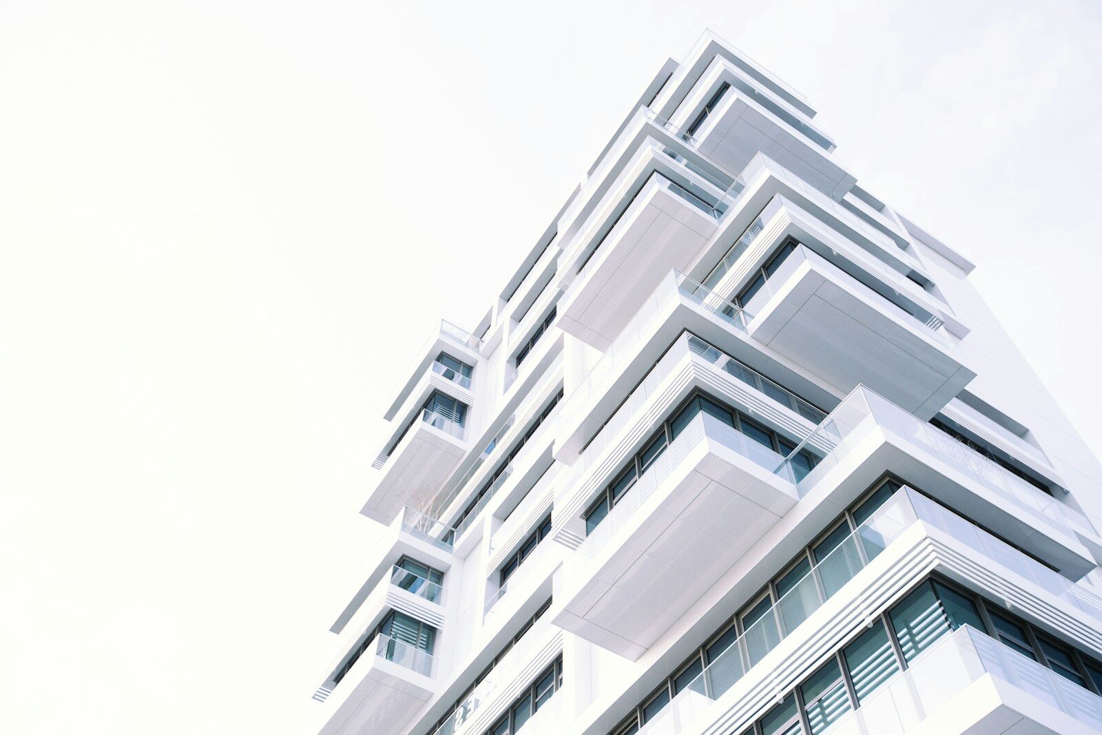 white concrete building
